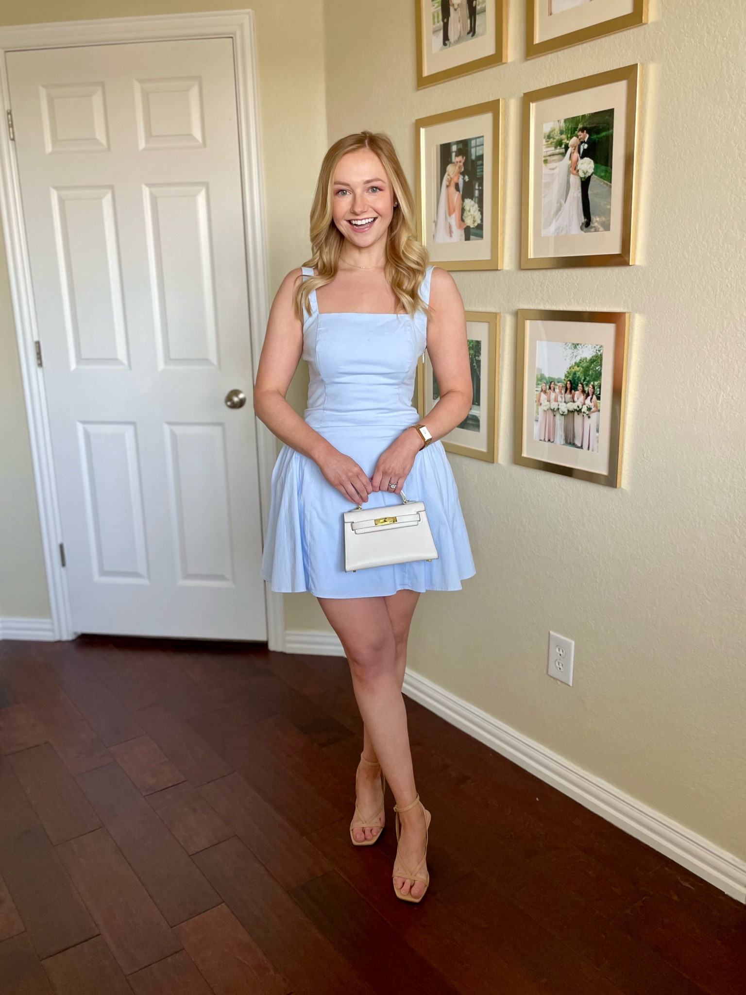 Love the color and drop waist on this dress! Wearing an XS | baby blue dress, mini dress, vacation dress, vacation outfit 

#LTKSeasonal #LTKStyleTip #LTKSaleAlert