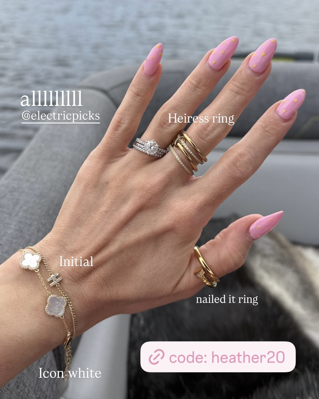 From errands to date nights, this is the jewelry you don't overthink!! ✨

Electric Picks jewelry will always be my go to! They offer a lifetime guarantee, free 30 day returns, & tarnish protection. 

Use my code HEATHER20 to receive a discount off of most items. 

ElectricPicks
EverydayJewelry
Accessorize 

 

#LTKMothersDay #LTKdayinmylife #LTKstorytime