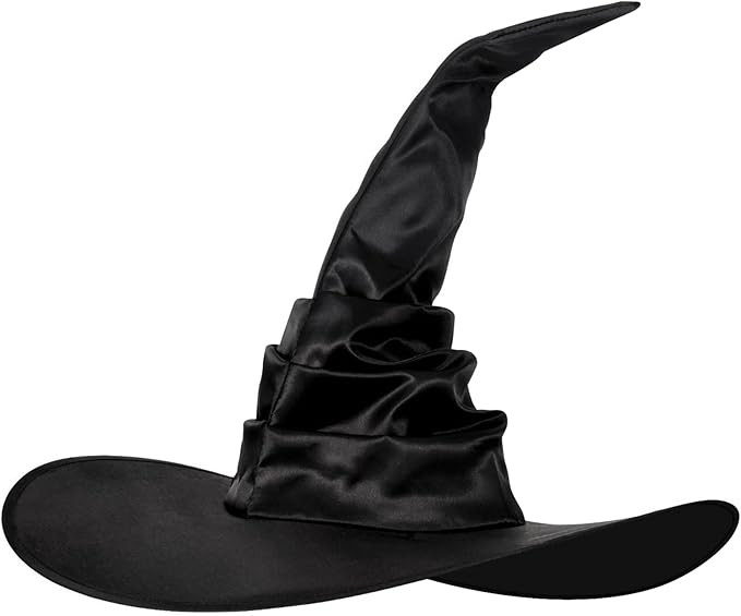Halloween Witch Hat,Witch Hats for Women,Cosplay Party Black Witches Hat,Wizard Hat Halloween Cos... | Amazon (US)