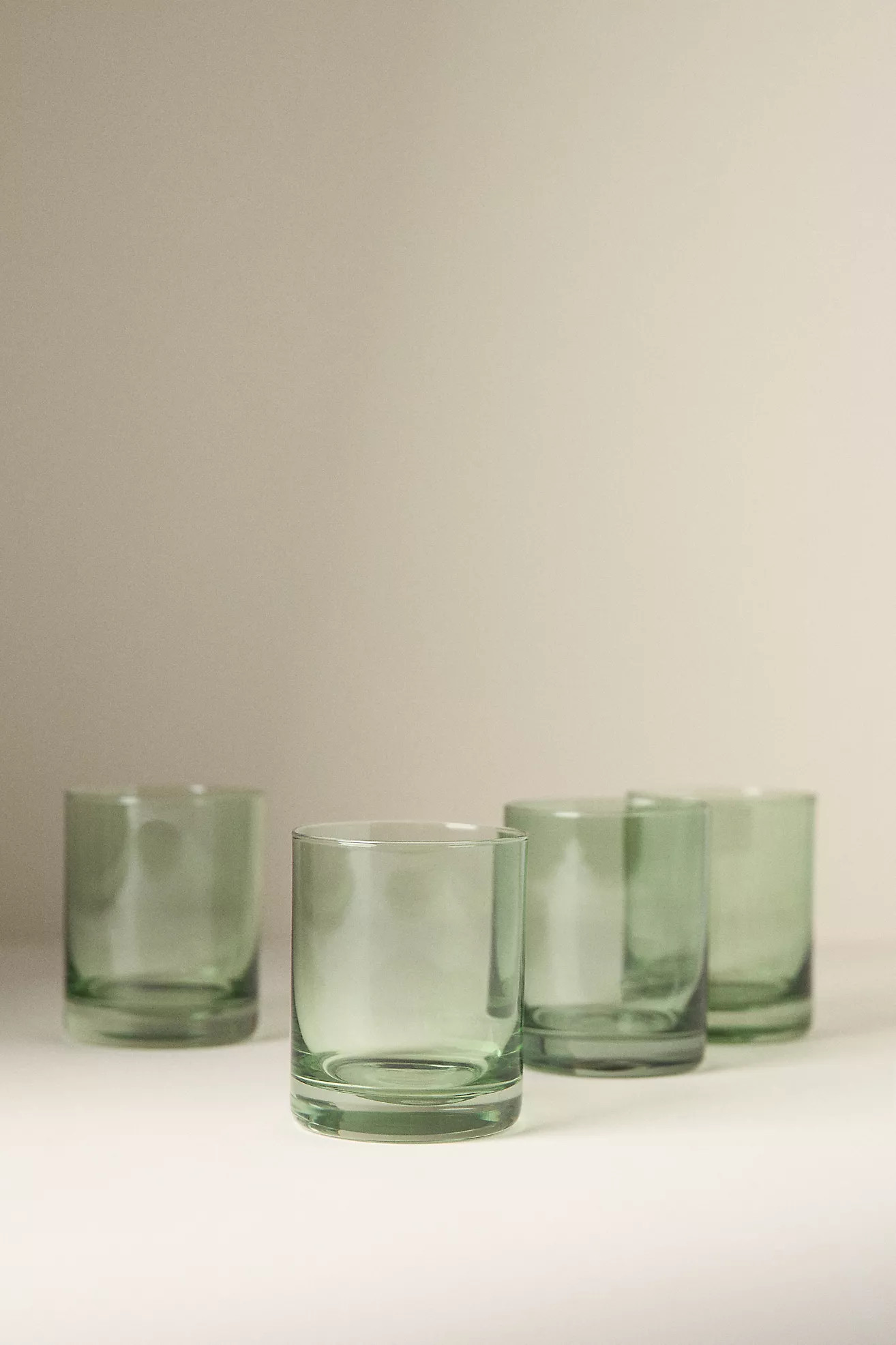 Morgan Double Old Fashioned Glasses, Set of 4 | Anthropologie (US)