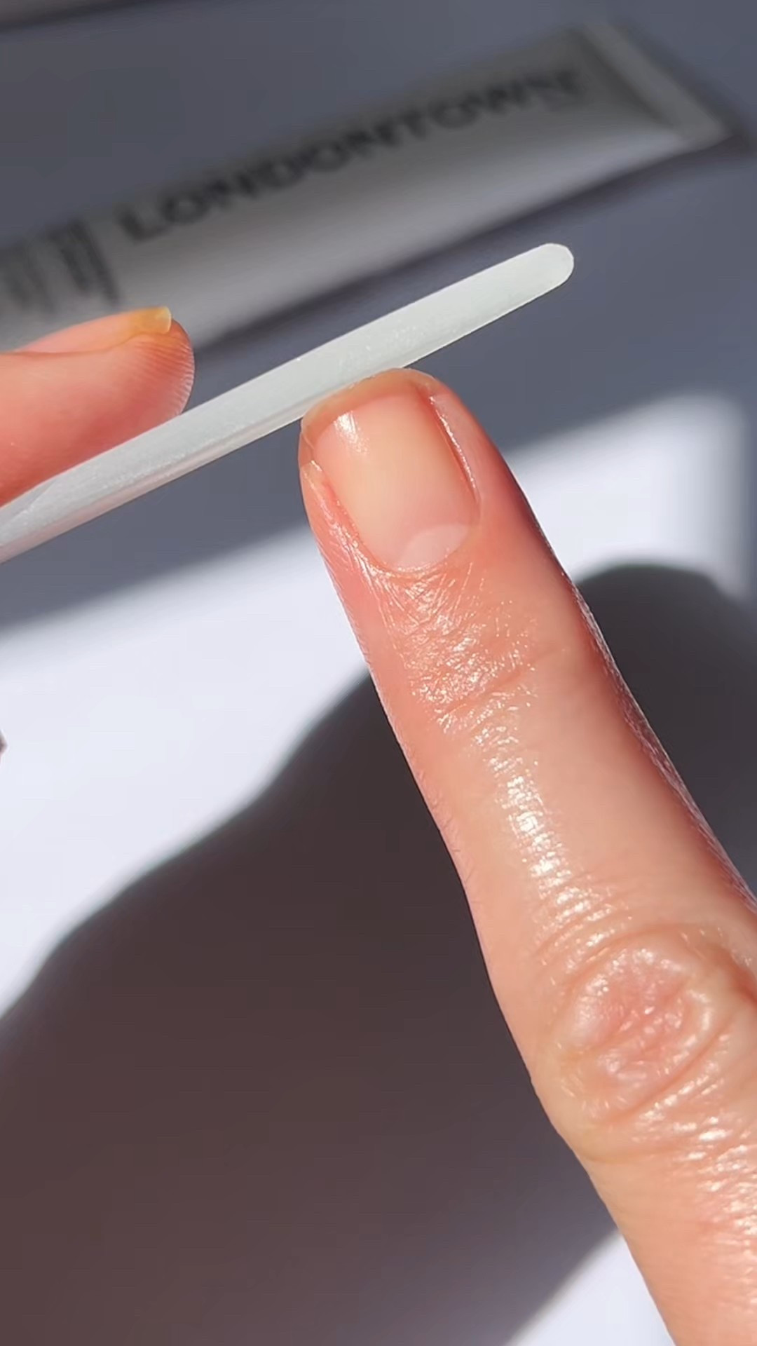 simple nail care routine: shape, cuticle cleanup, moisturize.  💅 #nailcare #naturalnails

#LTKBeauty