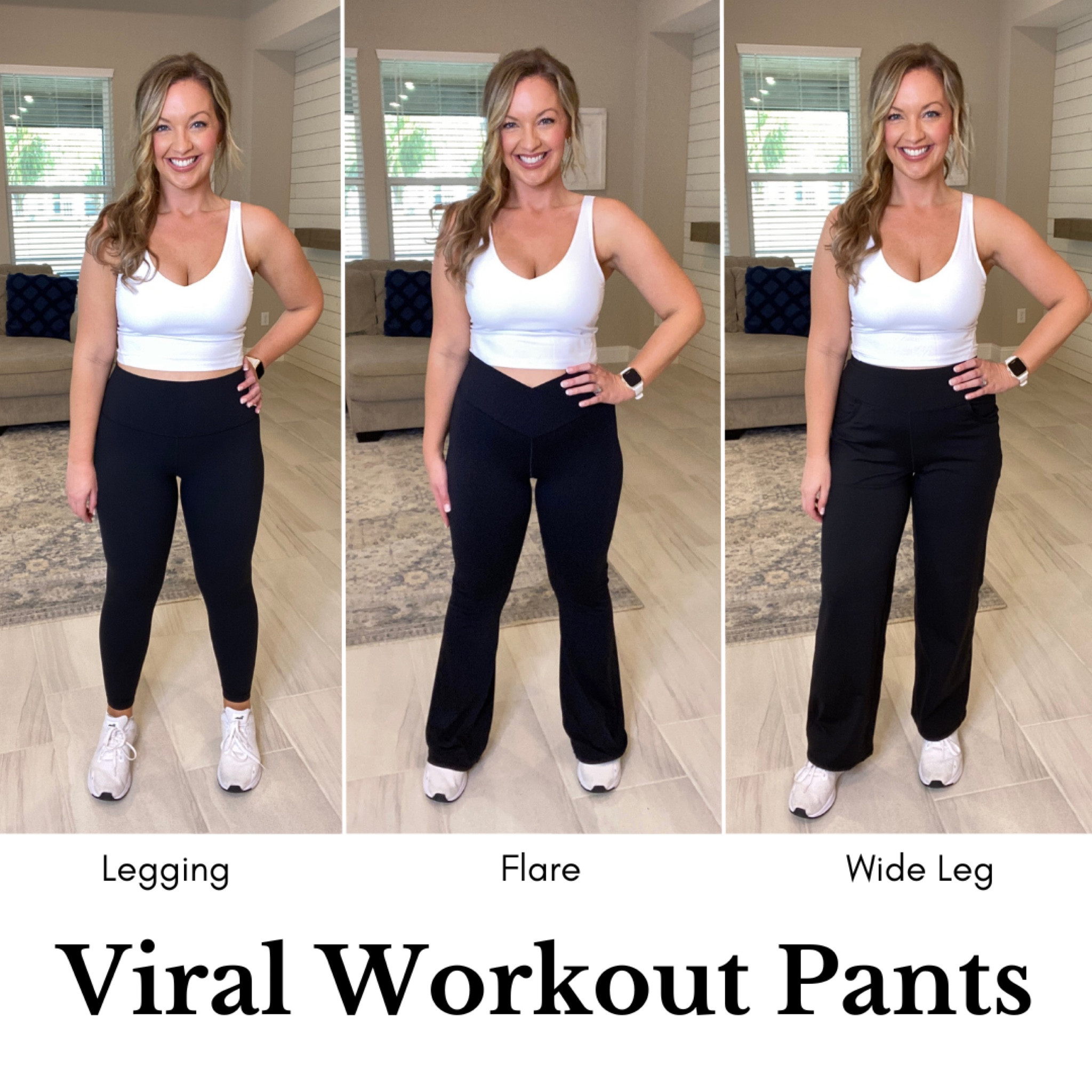 Viral Amazon Workout Pants that are dupes for your favorite brands ! These leggings , flares and wide leg pants are perfect for your next workout and they are a fraction of the cost!!  I am wearing my true size Medium in all items!

Workout pants workout leggings workout wide leg pants workout outfits workout outfit dupes lulu lemon dupes spanx dupes aerie dupes pants legging crossover flare pants wide leg yoga pants amazon dupes amazon finds amazon workout pants amazon activewear amazon fashion look for less affordable fashion size 8 midsize workout outfit 

#LTKfitness #LTKmidsize #LTKfindsunder50