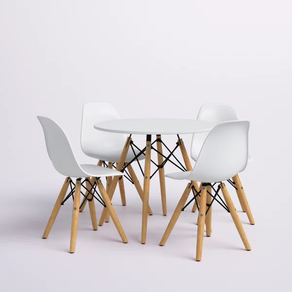 Cannady Kids 5 Piece Round Play / Activity Table and Chair Set | Wayfair North America