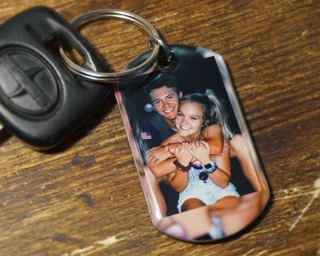 Boyfriend Keychains, Gift for Boyfriend, Anniversary Gift, Key Chain, Gift for Him, Photo, Photo ... | Etsy (US)