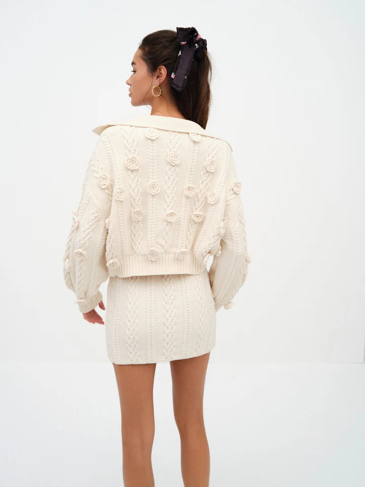 Martina Knit Mini Skirt | For Love & Lemons