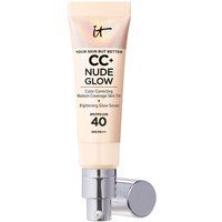 IT Cosmetics CC+ and Nude Glow Lightweight Foundation and Glow Serum with SPF40 32ml (Various Shades | Look Fantastic (UK)