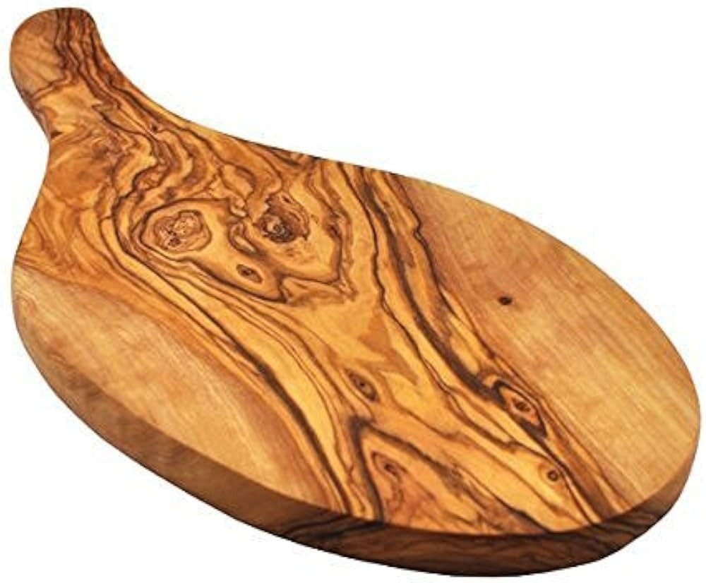Naturally Med Olive Wood Garlic Chopping Board | Amazon (US)