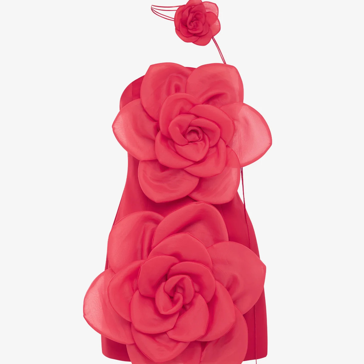 Floret Mini Dress - Scarlet | LEO LIN US