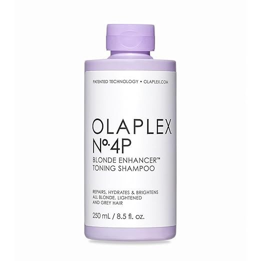 Olaplex No. 4P Blonde Enhancer Purple Toning Shampoo, Repairs, Hydrates, & Brightens All Blonde, ... | Amazon (US)