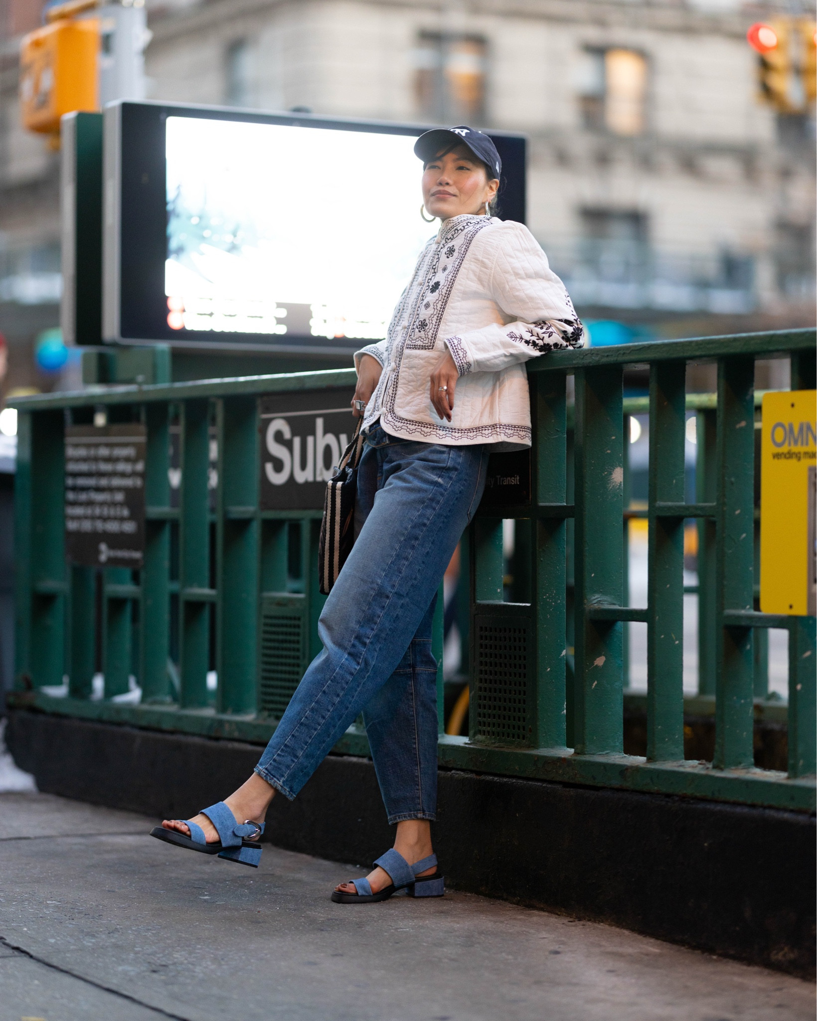 Feeling cute & ready to spring. 
I’m 5’7 and 123 lbs wearing the jacket size large and jeans size 27. 

#LTKFindsUnder100 #LTKSeasonal #LTKMostLoved