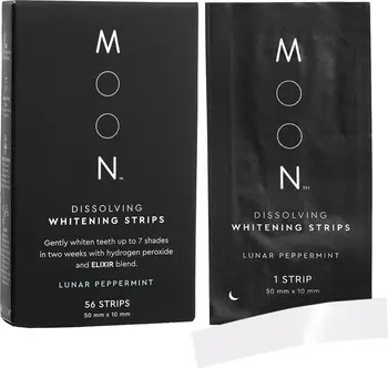 Lunar Peppermint Dissolving Teeth Whitening Strips | Nordstrom