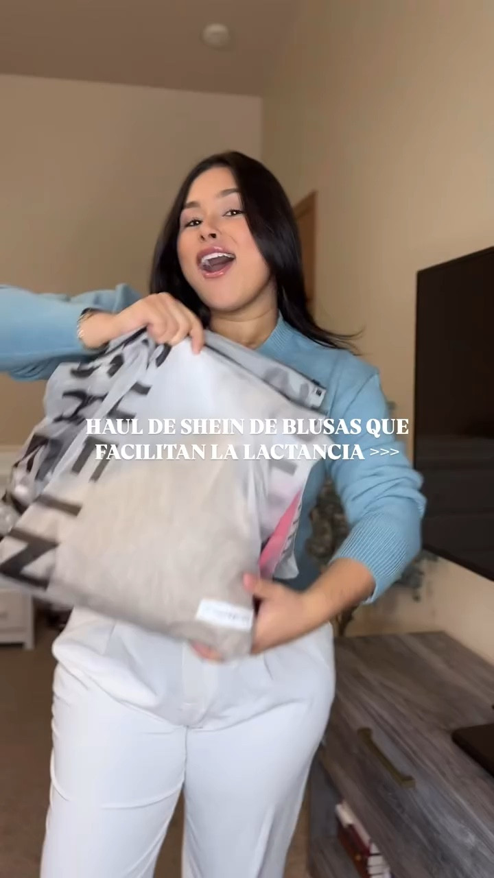 @shein_us haul de blusas para facilitar la lactancia🌷 #sheinhaul #sheinstyle #sheinoutfits 

Estoy usando una talla L en todas las blusas y ninguna es de lactancia pero los botones facilitan todo!

-Comenta LINK para recibir un DM con los enlaces o los encuentras en mi biografía✨
@shop.ltk @ltk.creators

#LTKStyleTip