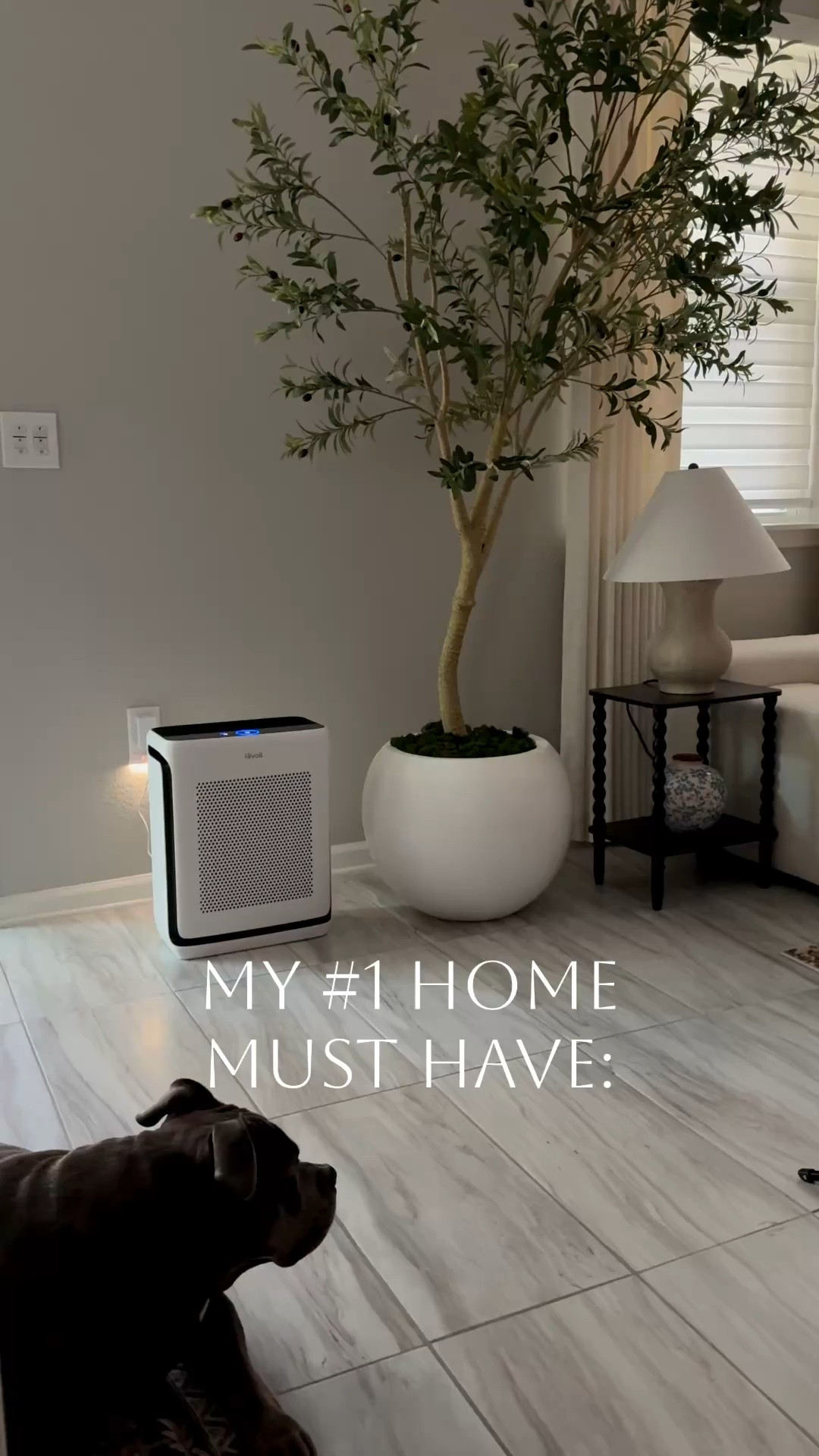 Love my levoit smart air purifier! Discount code: NADIRA10 
Auto mode, sleep mode & timer + speed settings. BEST part- Easily connect to your phone and control your settings within the app! 🙌🏽 

@Levoit #sponsored 

Smart air purifier, home must have, living room, bedroom 

#LTKHome #LTKSaleAlert