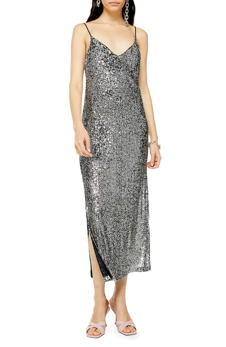 Sequin Midi Dress | Nordstrom