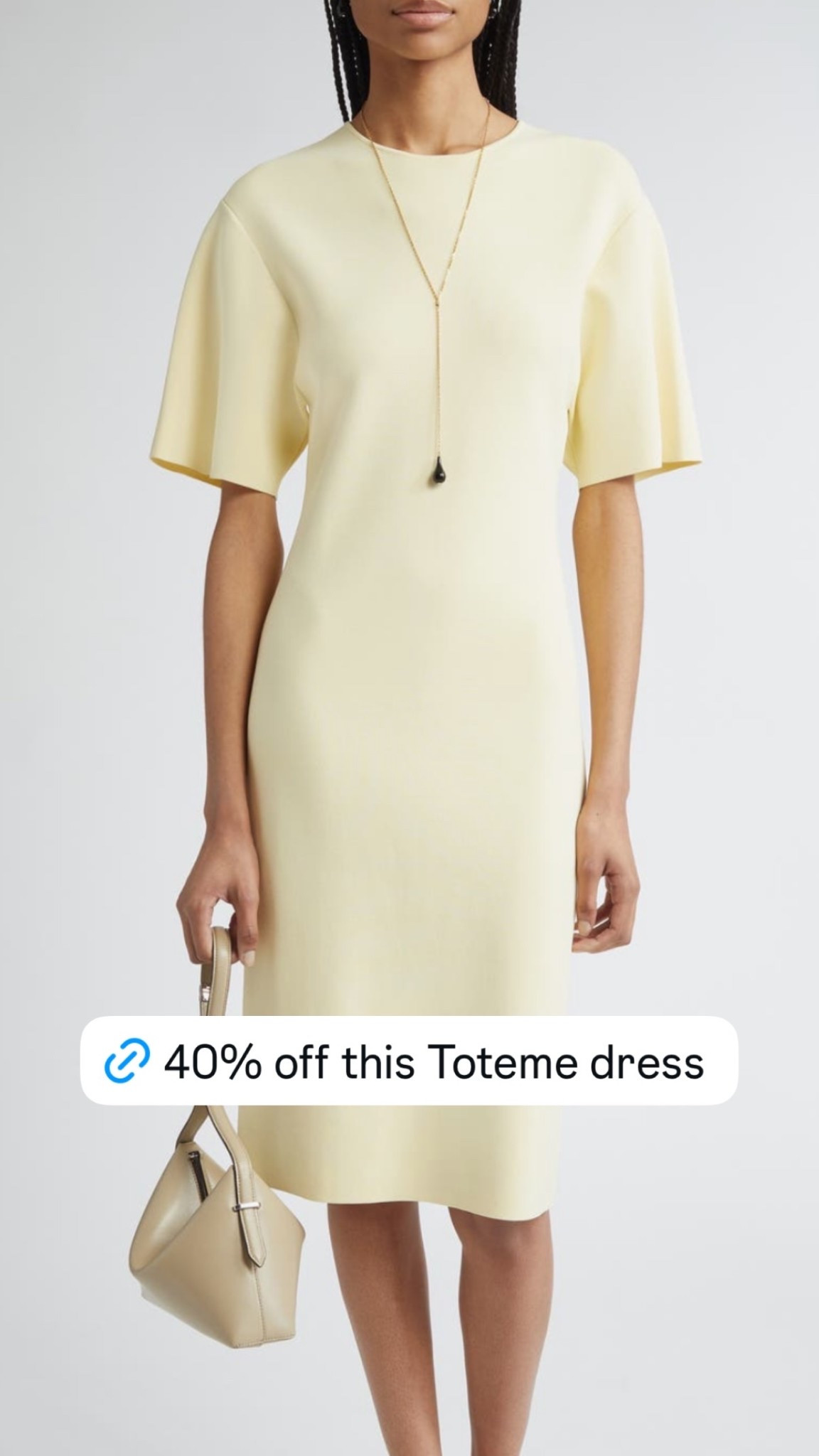 Compact Jersey T-Shirt Dress by
Toteme nearly half off!

#Nordstrom
#summerdress
#creamdress
#summeroutfit
#longdress

#LTKootd #LTKSeasonal #LTKSaleAlert