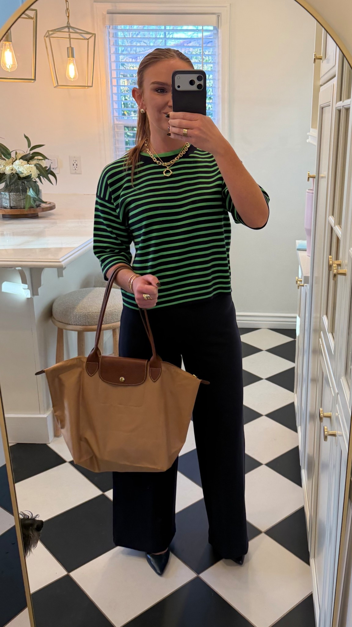Loving the stripes right now. Styled with wide-leg pants, Amazon jewelry, and my Longchamp tote.

#LTKStyle #LTKWorkwear #LTKFinds #StripedTop #WideLegPants #WorkOutfit #OfficeStyle #BusinessCasual #EverydayStyle #Longchamp #AmazonFinds #ootd #OfficeOutfit #WorkOutfit #Lawyer #BlueOutfit #Stripes #WideLegPants #Petite

#LTKPetite #LTKWorkwear #LTKootd