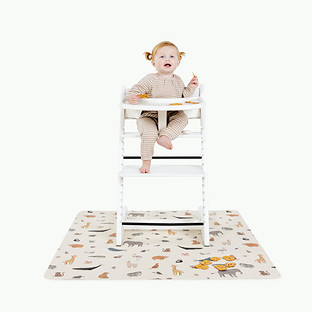 Gathre High Chair Mat Raven | The Container Store