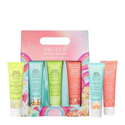Pacifica Stars Face Wash Gift Set - Scented - 4.3 fl oz/3ct | Target