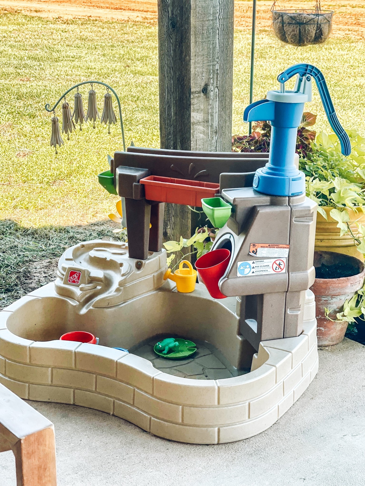The very BEST water table for your busy toddler! We had one with the tall legs previously + the kids would always make me a nervous wreck because they’d try to get in it (we all know they’re not the sturdiest things). This one, I have no problem with it! It has so many cool features + comes with several toys!  Quinn got this one for her birthday in June + has pretty much played in it every day since! Worth every penny!! 

#toddlerfinds #amazon #amazonfinds #outdoor #watertable #giftideas #toddlergift

#LTKKids #LTKSeasonal #LTKHome