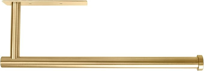 Jeasor Paper Towel Holder Under Cabinet - Self Adhesive or Drilling Toilet Paper Towel Rack for K... | Amazon (US)