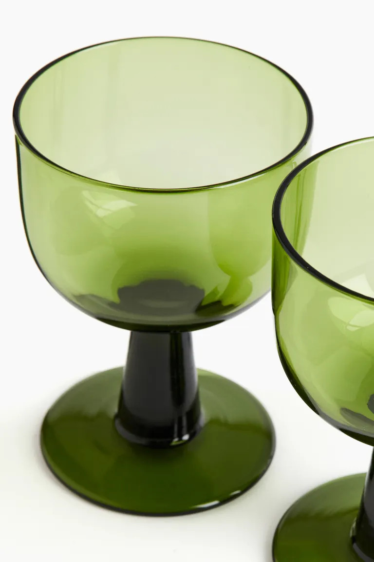 2-pack Wine Glasses | H&M (US + CA)