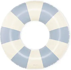 Petites Pommes Lake Floats for Kids - Durable Inner Tube, Handprinted Classic Striped Design Pool... | Amazon (US)