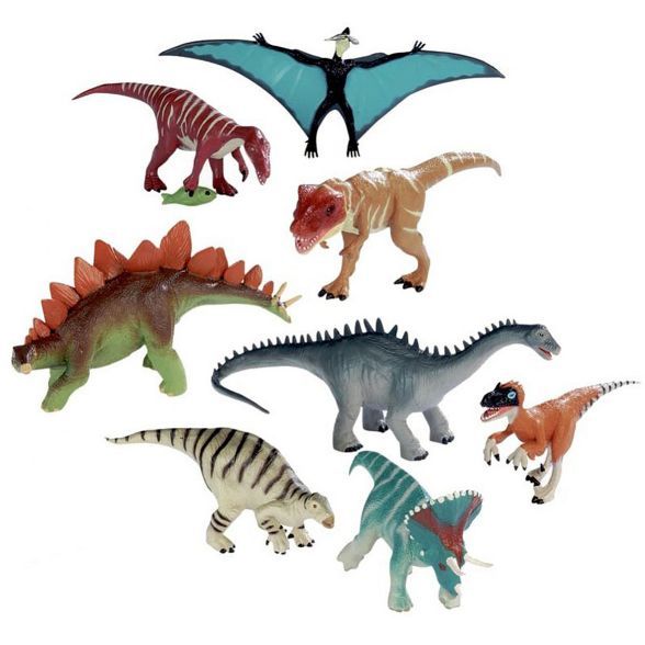 Wild Republic 8 Piece Dinosaur Collection | Target