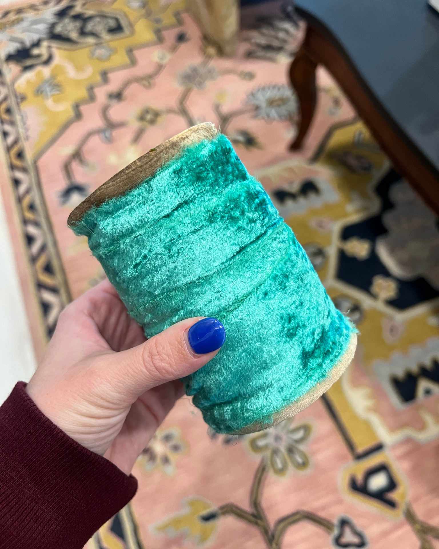 Grabbed this gorgeous velvet ribbon to add to the tree, candle sticks, or wreaths! 🎄 Comes in several colors! The hot pink is also gorgeous!! 🤩 

#LTKHoliday #LTKSeasonal #LTKHome