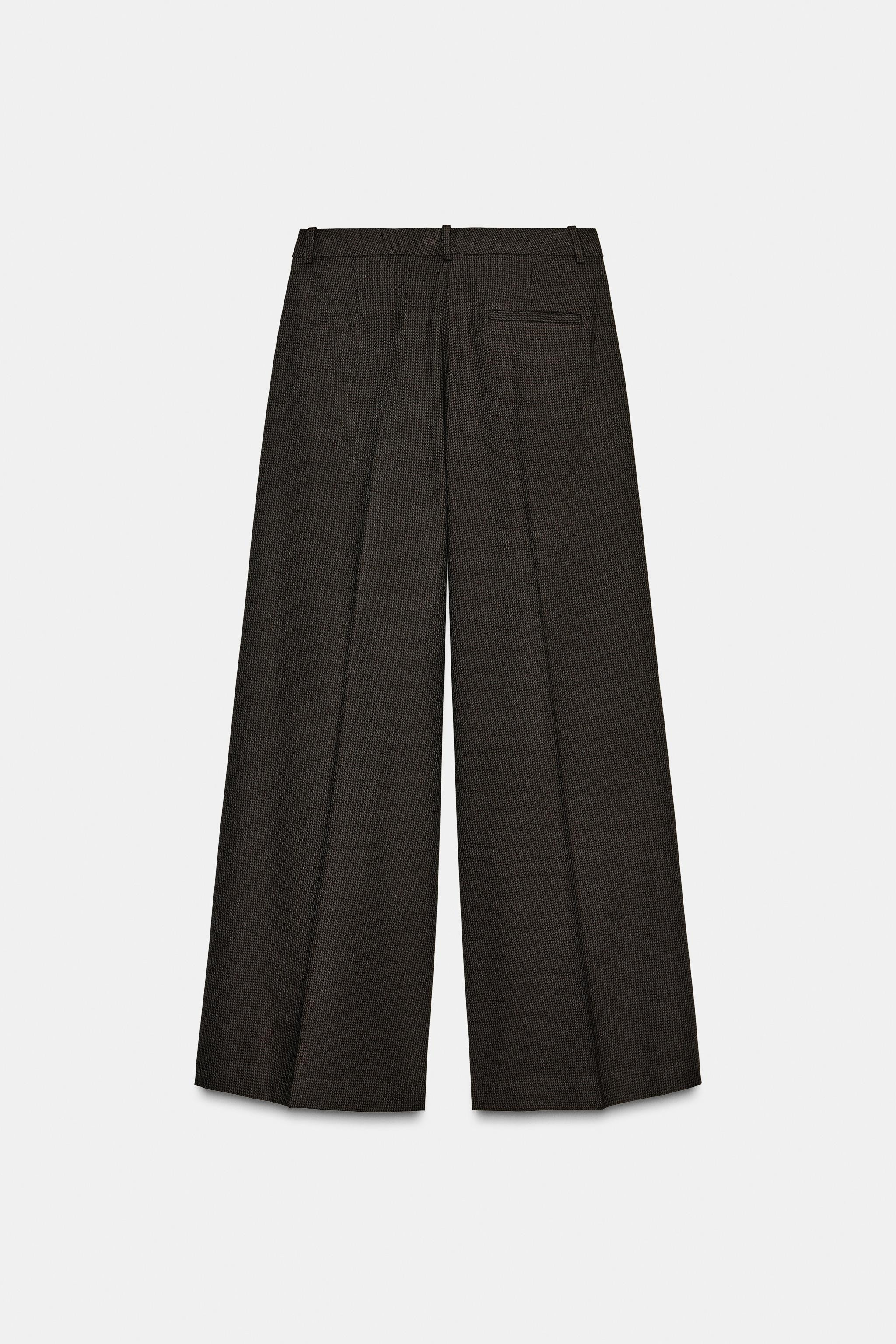 PLEATED WIDE LEG PANTS ZW COLLECTION | Zara US