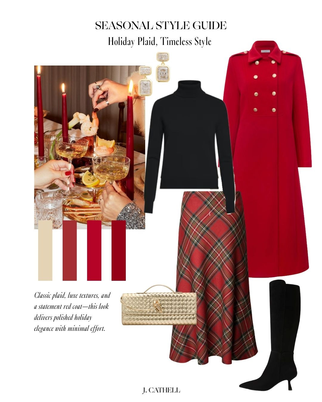 Holiday plaid, done the timeless way 🤍
If you’ve ever wondered how to wear plaid without it feeling too trendy or too seasonal, this edit is for you. I pulled together classic holiday plaid outfit formulas that feel polished, elevated, and wearable year after year — from festive dinners and church services to casual December days and winter travel.
Think:
• Tailored silhouettes
• Rich, classic color palettes
• Pieces you can restyle long after the holidays
• Outfits that feel intentional, not costume-y
These looks are built around wardrobe staples — knits, coats, skirts, trousers, and boots — styled in a way that makes plaid feel chic, not overwhelming.
Save this for holiday outfit inspiration, winter capsule ideas, and classic seasonal style you’ll reach for every December 🤍 

 #LTKHoliday #LTKSeasonal #LTKOver40