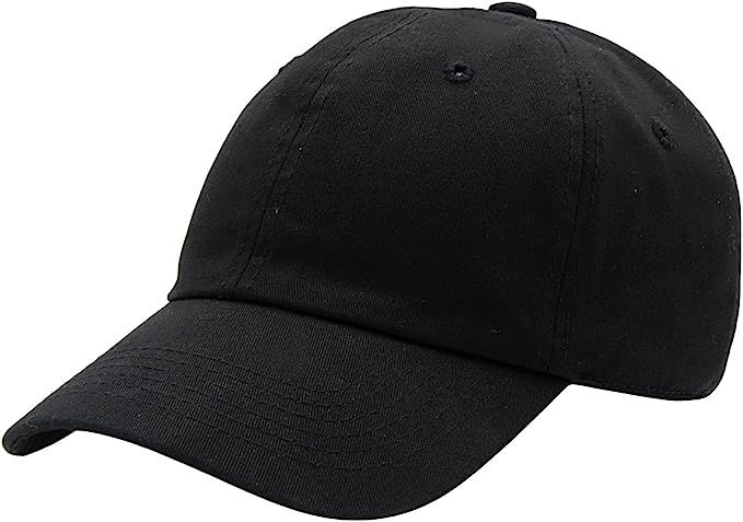 Top Level Baseball Cap Men Women-Cotton Dad Hat Plain | Amazon (US)