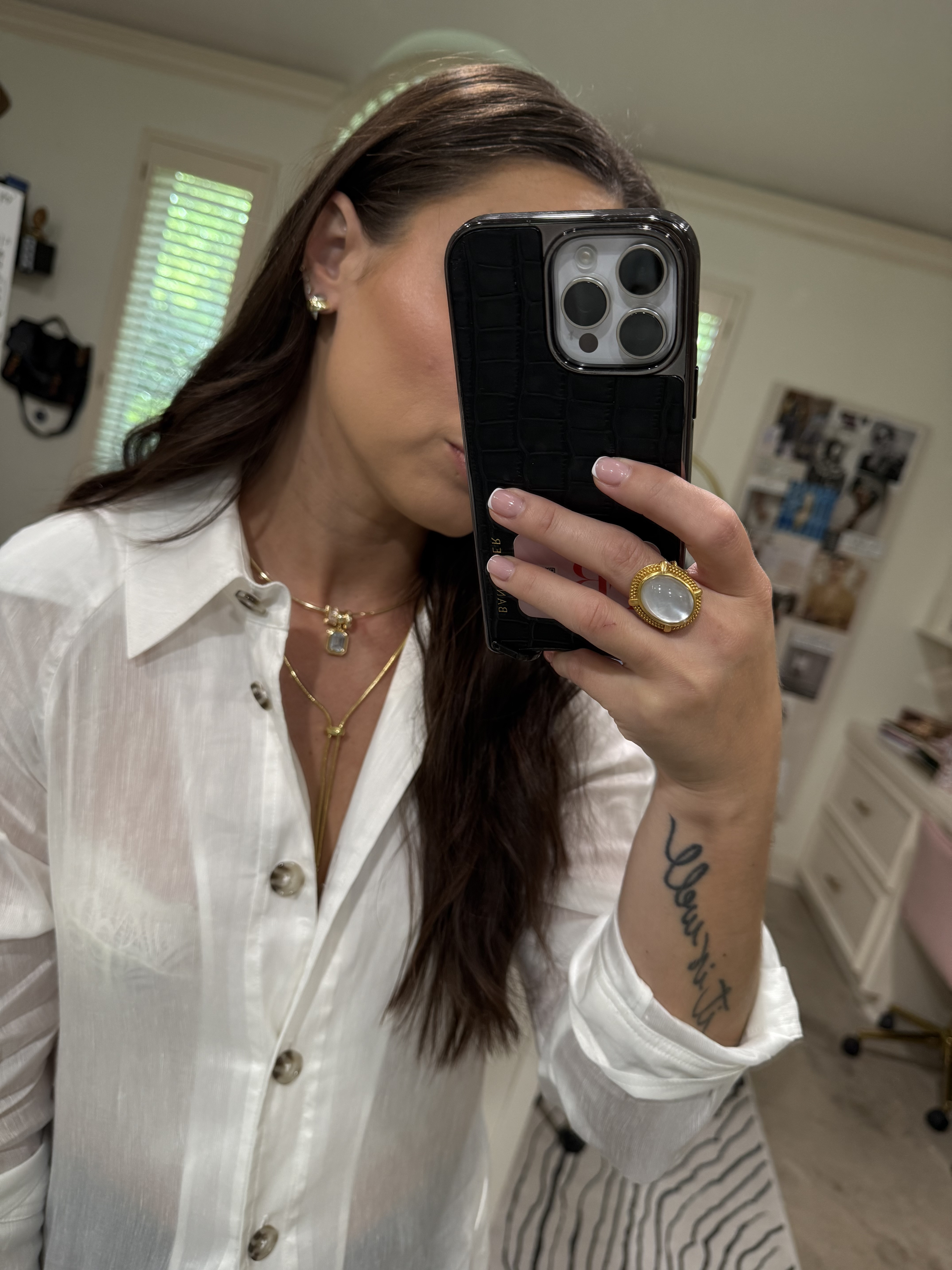 Jewelry Under $150: Adina Eden Charms + Necklace, a Similar Julie Voss Ring that is under $150 plus the exact one I am wearing. My bolo from Uncommon James is sold out so I linked two simliar ones! #jewelry #necklace #ring 

 