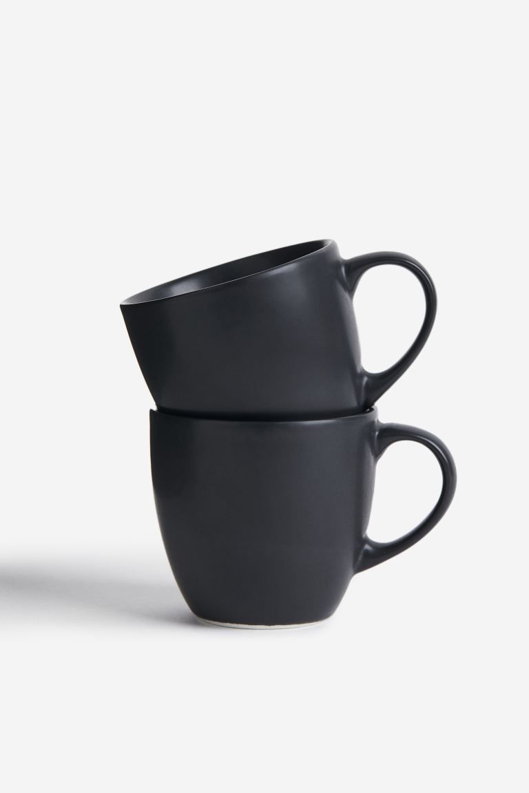 2-pack Porcelain Mugs | H&M (US)