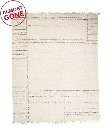 8x10 Wool Blend Hand Woven Turin Costero Area Rug | TJ Maxx