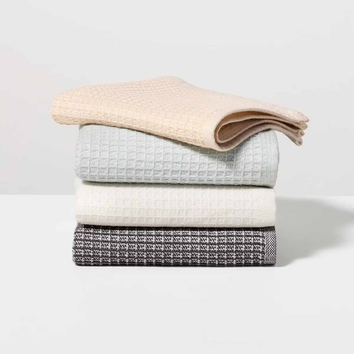 Set of 4 Waffle Dishcloths - Hearth & Hand™ with Magnolia | Target