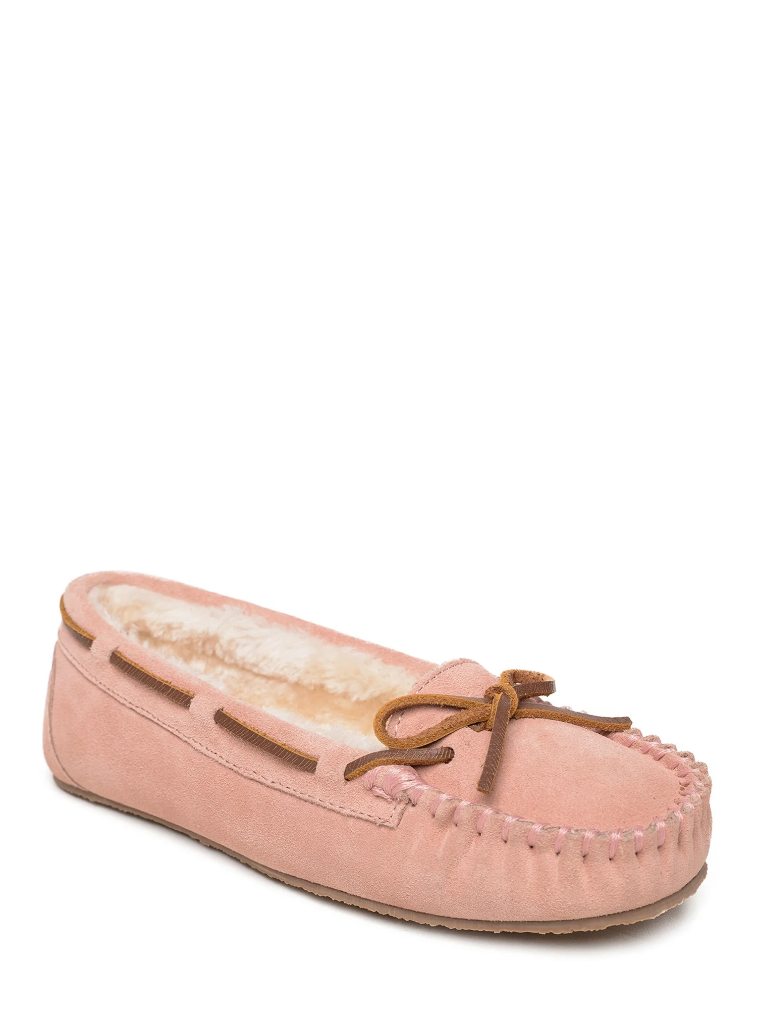 Portland Boot Company Ashland Suede Moccasin Slipper (Women's) | Walmart (US)