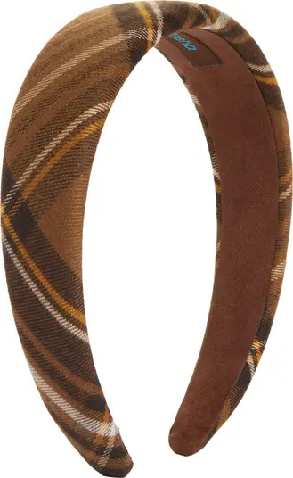 Tasha Plaid Padded Headband | Nordstrom | Nordstrom