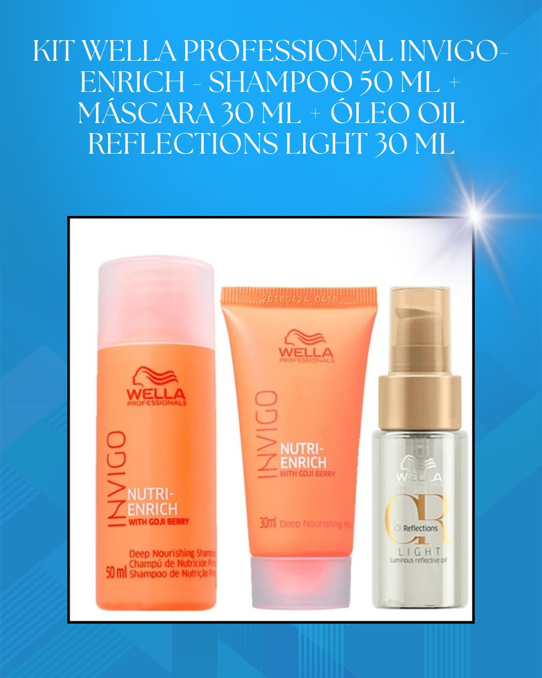 ✨ Dê vida aos seus cabelos com o Kit Wella Professional Invigo-Enrich! 💆‍♀️💫 Experimente a luxuosa combinação de Shampoo, Máscara e Óleo Oil Reflections Light para uma hidratação intensa e um brilho deslumbrante. ✨ #CabelosSaudáveis #BelezaCapilar #HidrataçãoProfunda #WellaProfessional #InvigoEnrich #CuidadosComOsCabelos #BrilhoIntenso #TratamentoCapilar #ÓleoCapilar #CabelosLuminosos 🌟

#LTKbrasil #LTKxTarget #LTKxSephora