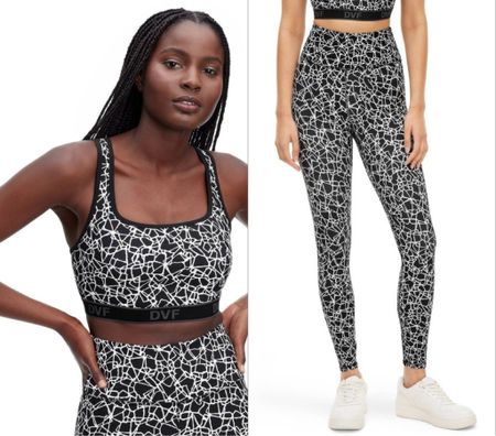 Given my love of both brands and the great reviews I’m very excited for the arrival of this set, the Racerback Cracked Glass Sports Bra and Leggings! Can’t wait for my first two pieces from the DVF for Target collab! #Target #DVF #workout #gymstyle 

#LTKxTarget #LTKfitness #LTKfindsunder50