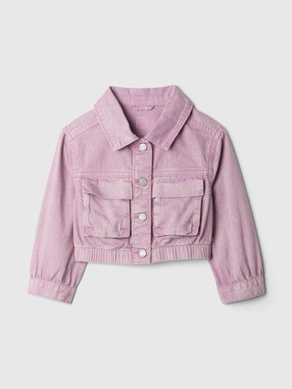 Baby & Toddler Cropped Denim Jacket | Gap (US)