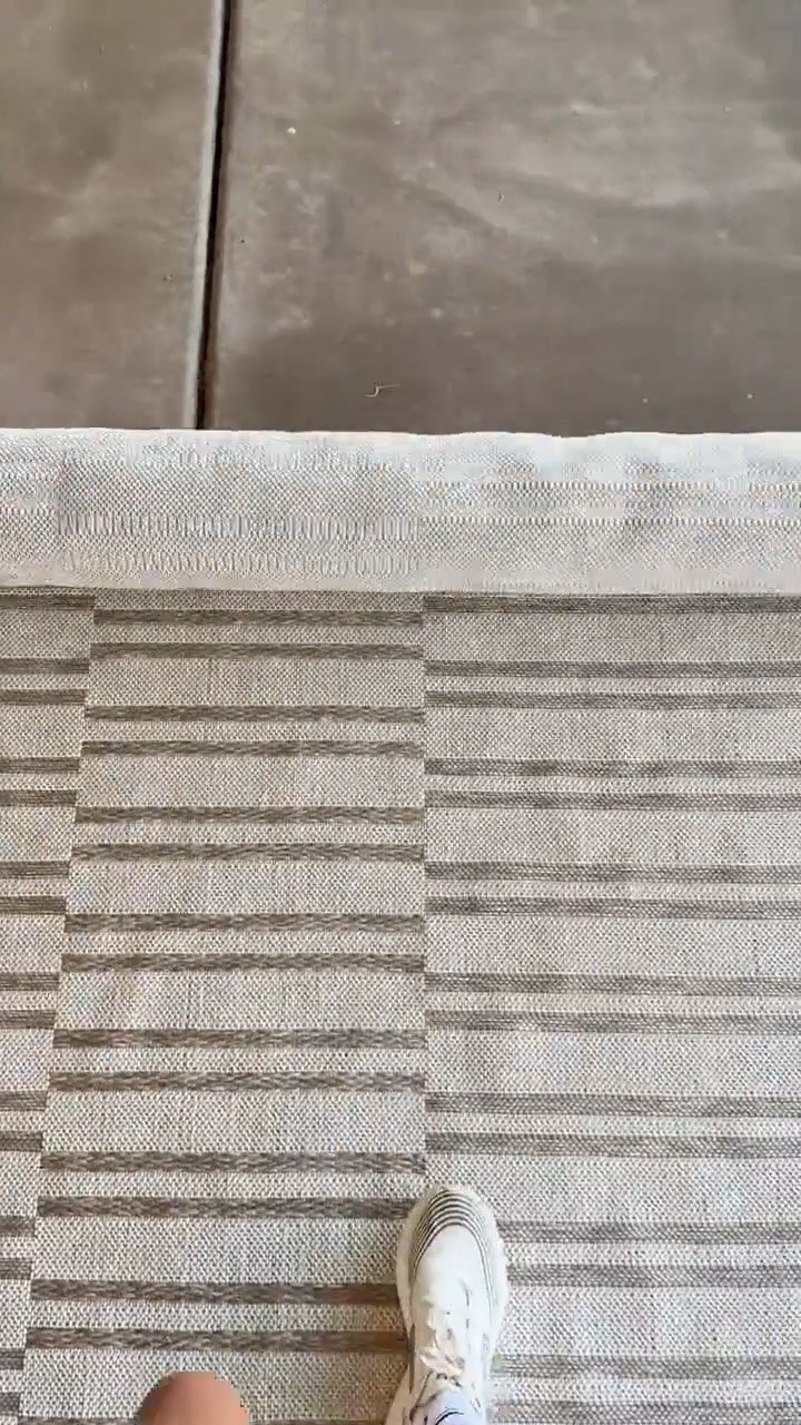Love this neutral striped outdoor rug for our back patio! 

@Wayfair backyard patio, outdoor rug, outdoor patio decor

#LTKSaleAlert #LTKSeasonal #LTKHome