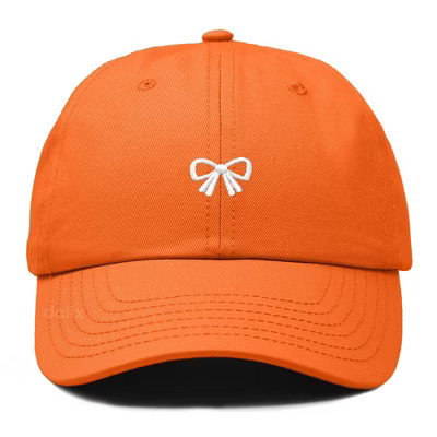 Dalix Bow Dad Cap in Orange | Target