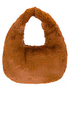 Hat Attack Faux Fur Handled Bag in Tobacco from Revolve.com | Revolve Clothing (Global)