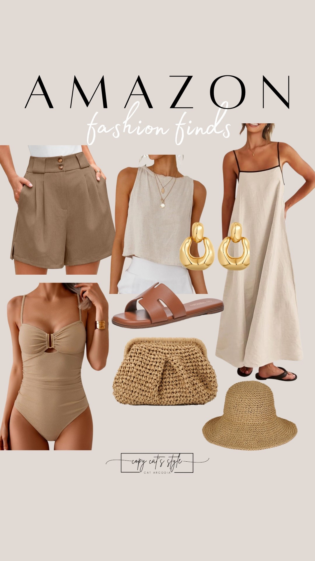 Amazon fashion finds. Amazon neutrals I’m loving. Amazon dress, shirts, tops, one piece swimsuits and more. 

#LTKSwim #LTKStyleTip #LTKFindsUnder50