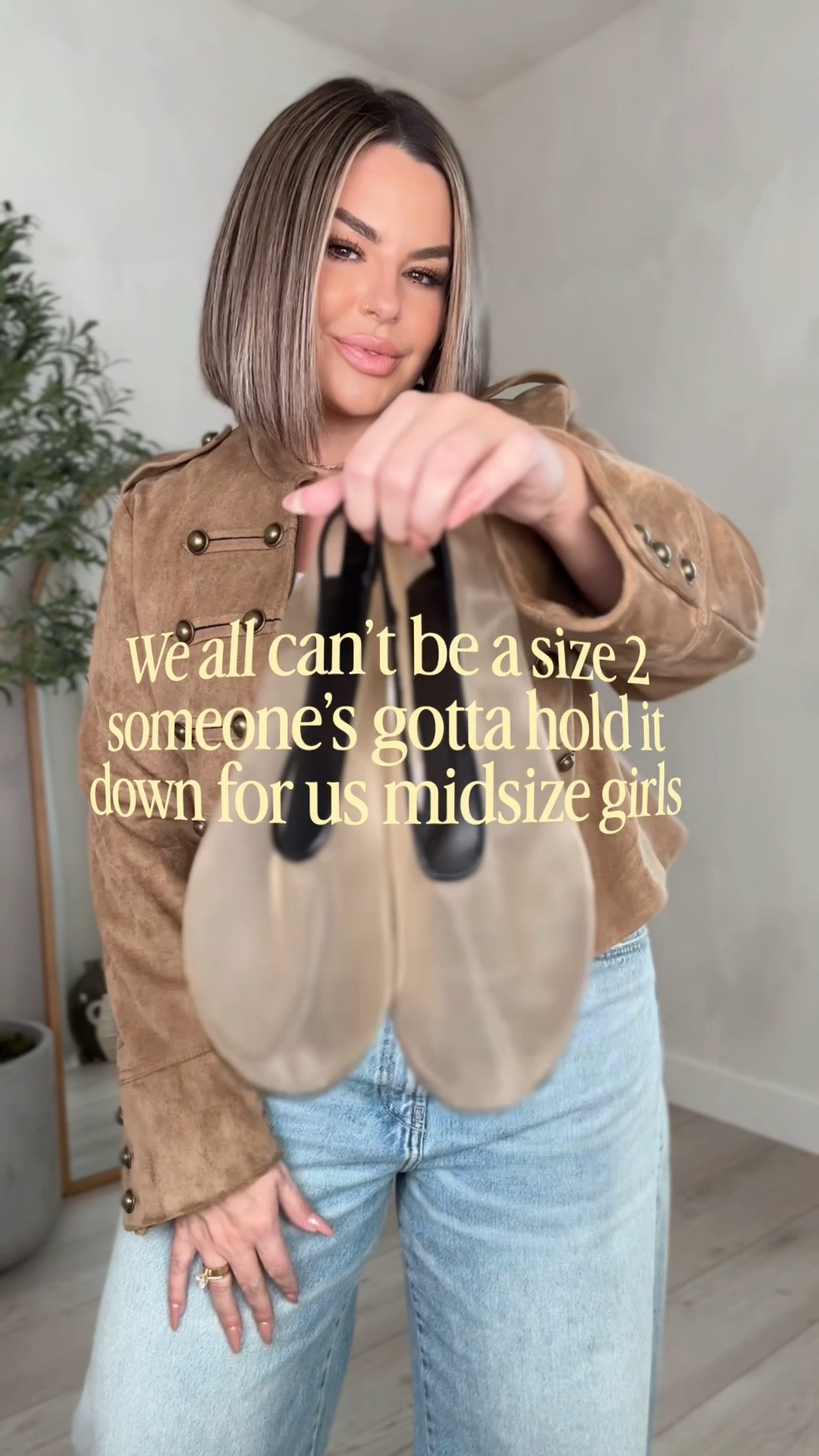 Jeans 12 
Jacket xl 
Tank M but also linked a similar that I just got in a L