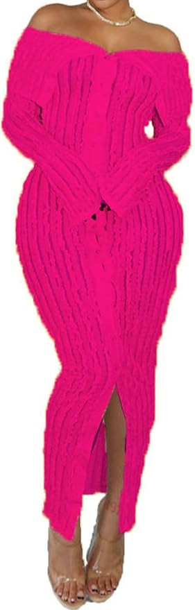 Vakkest Women's Sexy Formal Gown Dresses Off One Shoulder Sleeveless Jumpsuit Long Split Summer P... | Amazon (US)