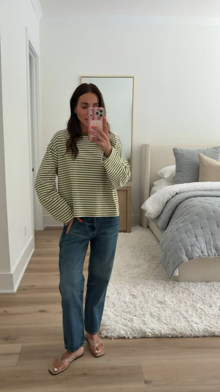 Target new arrivals, I'm wearing size S in tee and size 2 in jeans.

#LTKootd #LTKOver40