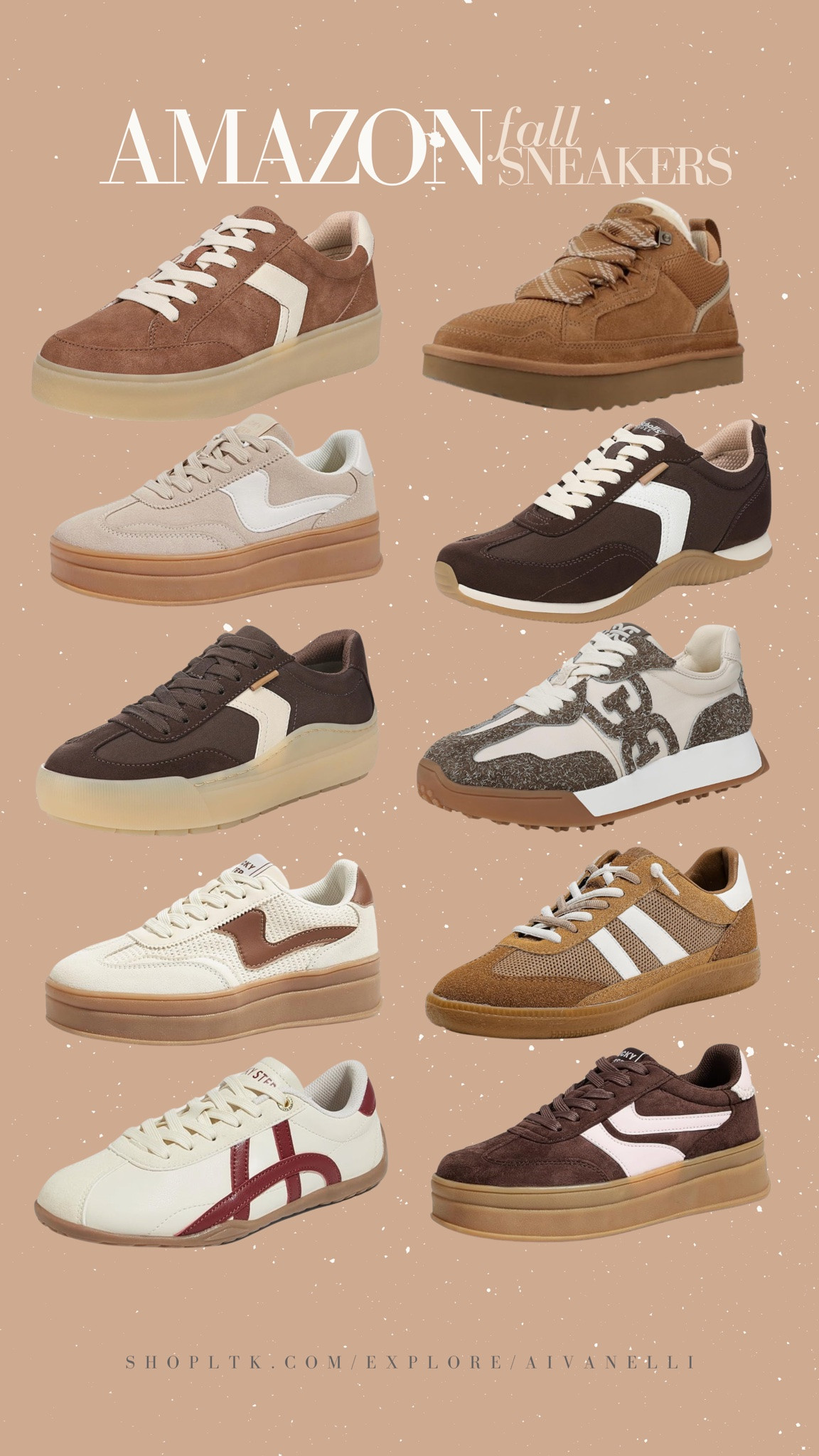 Amazon fall sneakers

women’s fall sneakers
casual autumn shoes
trendy everyday sneakers
neutral fashion sneakers
comfortable walking shoes
retro sneaker styles
fall athleisure footwear
everyday casual shoes
chic sporty sneakers
affordable women’s footwear

#LTKSeasonal #LTKSaleAlert