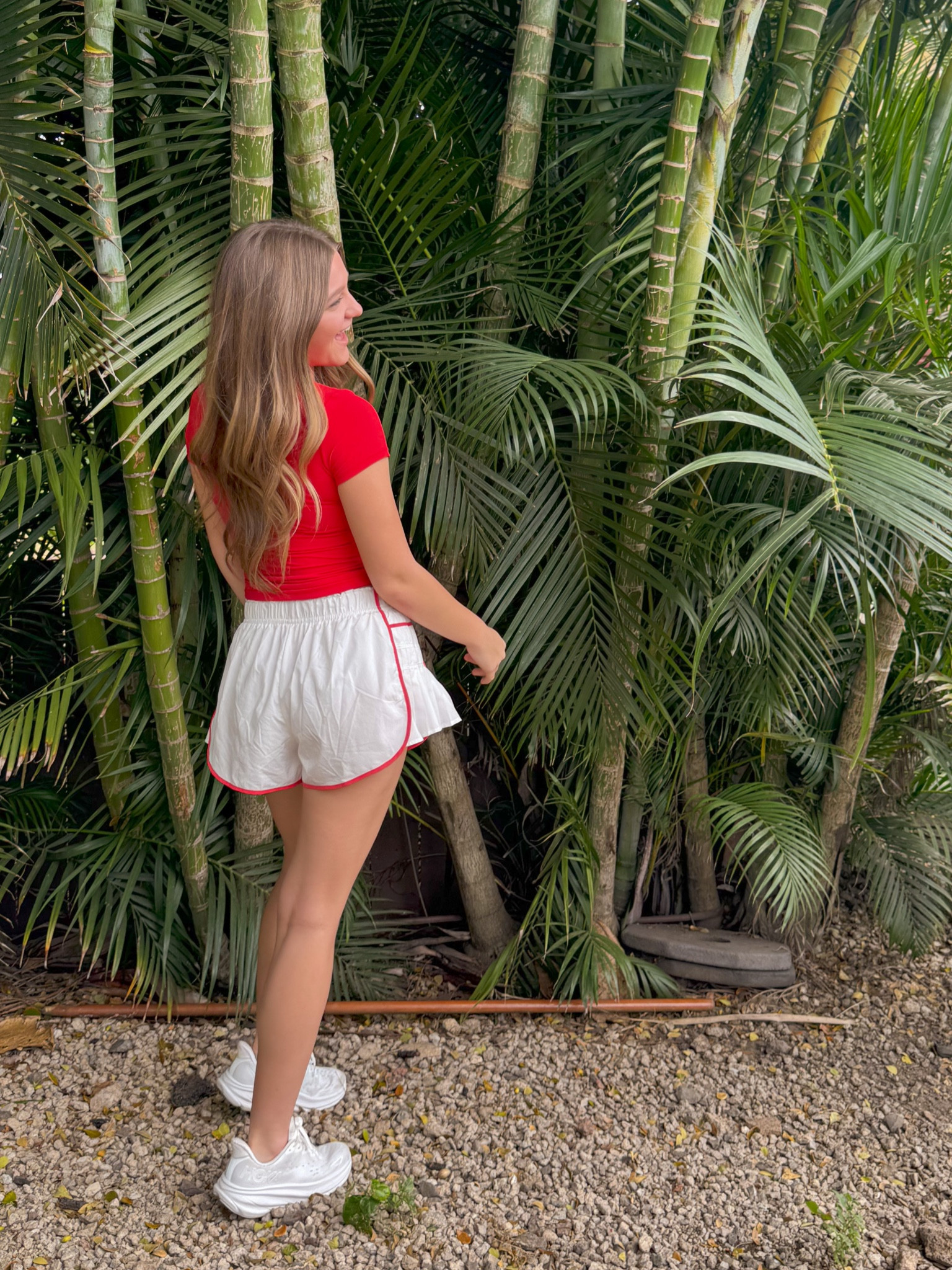 Ready to cheer on the Trailblazers in the Aloha State in my favorite shorts. ❤️

#LTKActive #LTKShoeCrush #LTKFitness