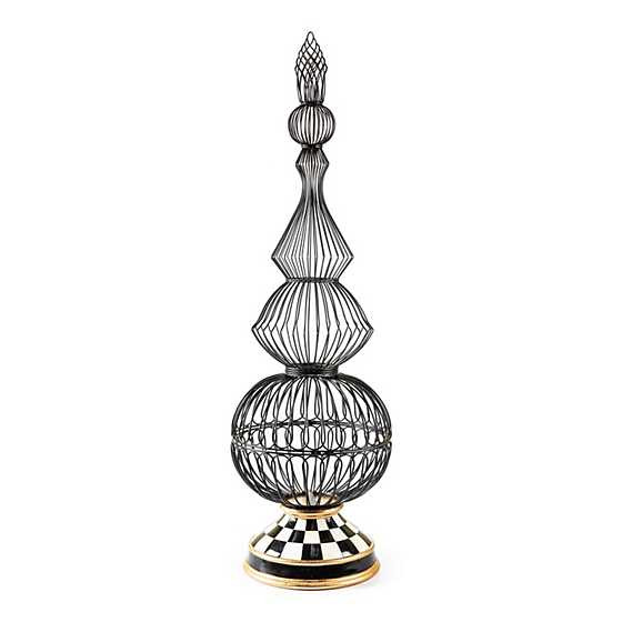 Courtly Check Large Wire Topiary | MacKenzie-Childs